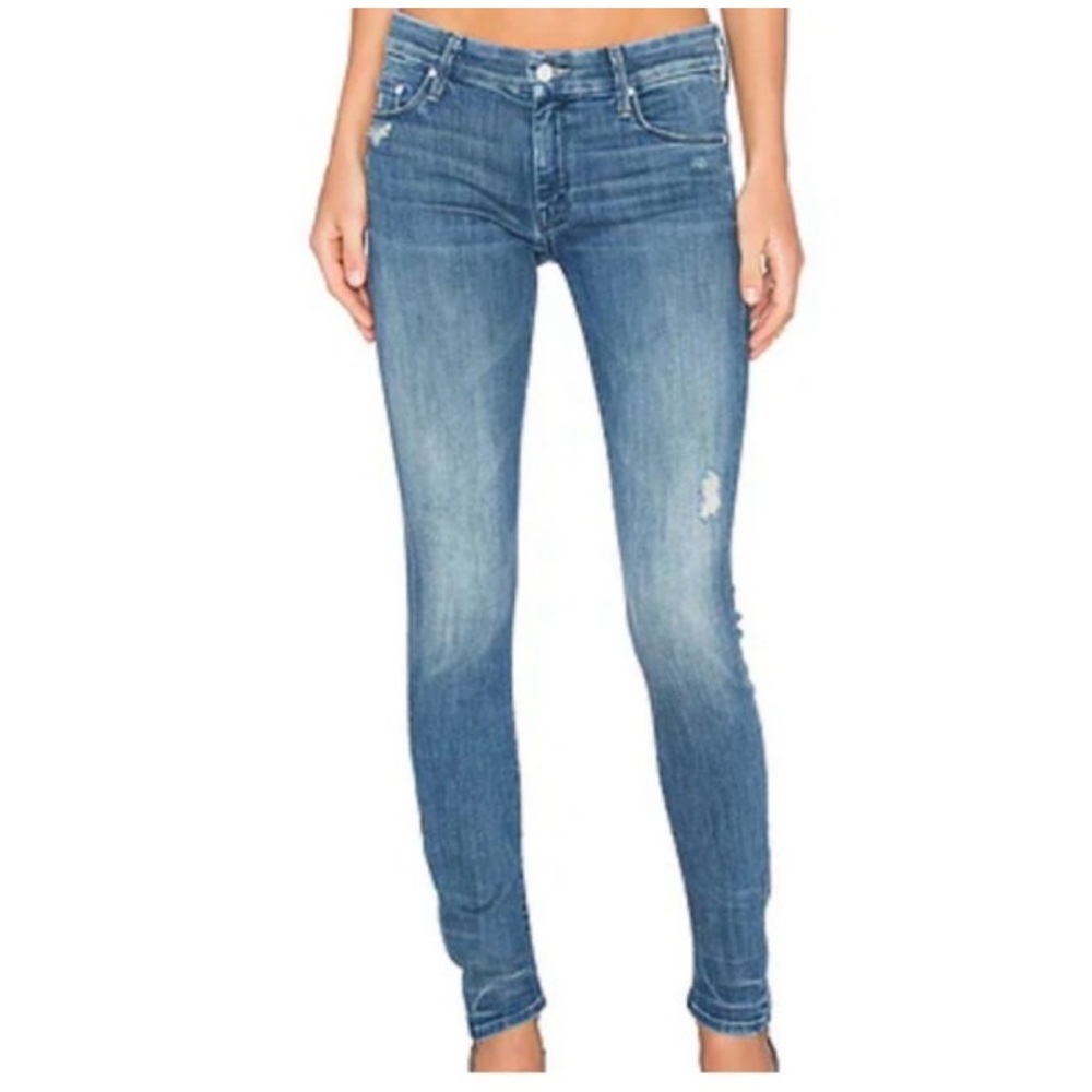 MOTHER Women's Skinny Jeans - Blue